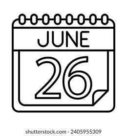 June Icon Design For Personal And Commercial Use