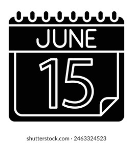 June Icon Design For Personal And Commercial Use