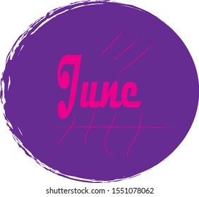 June Month Logo Vector Art Stock Vector (Royalty Free) 1551078062 ...