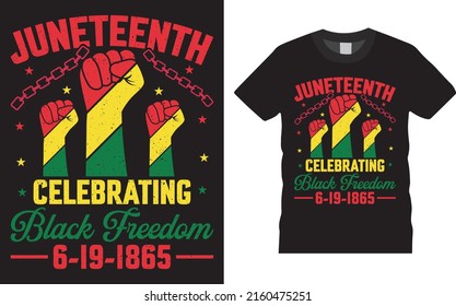 Juneteenth 1865 American Black People Historical Freedom Day Tshirt Design. Fully Editable And Printable Vector Template. Juneteenth Federal Holiday, Juneteenth Flag, June 19 Banner