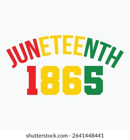 Juneteenth 1865 Retro T shirt design sublimation
