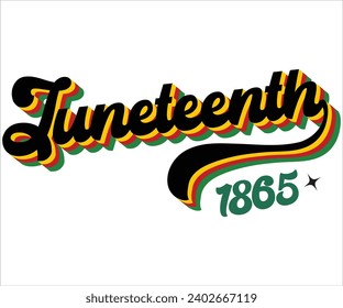 Juneteenth 1865 Retro,Black History Month Svg,Retro,Juneteenth Svg,Black History Quotes,Black People Afro American T shirt,BLM Svg,Black Men Woman,In February in United States and Canada svg