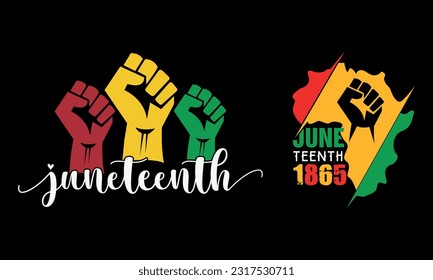 Juneteenth - Juneteenth 1865 Vector And Clip Art