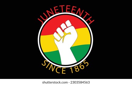 Juneteenth 19th June 1865 T-Shirt, African American Shirt, Afro-American, Free-ish Since 1865, Juneteenth Shirt, Black History, Black Power, Black History Month, Celebrate Juneteenth T-Shirt Design svg