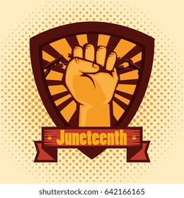 Juneteenth awareness design