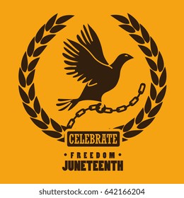 Juneteenth awareness design