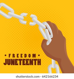 Juneteenth awareness design