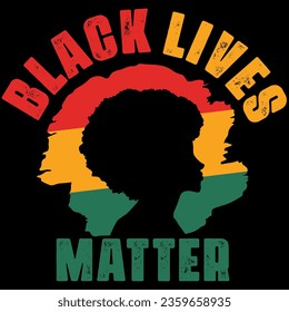 Juneteenth black lives matter t-shirt design