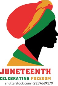 Juneteenth celebrating black freedom t-shirt design