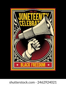 Juneteenth Celebration Black Freedom Design
