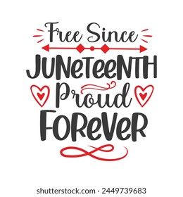 Juneteenth custom typography t shirt design, Juneteenth vector files, vector t-shirt files, t shirt cut files