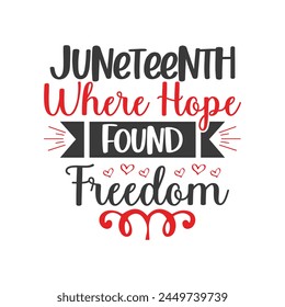 Juneteenth custom typography t shirt design, Juneteenth vector files, vector t-shirt files, t shirt cut files