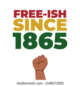 Juneteenth Day, celebration freedom, emancipation day in 19 june, African-American history and heritage.
