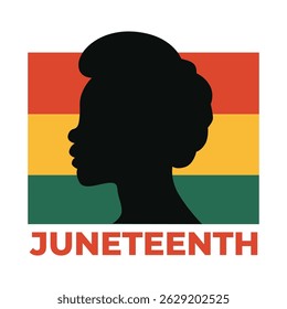 Juneteenth Day, celebration freedom, emancipation day in 19 june, African-American history and heritage.