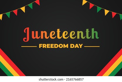 Juneteenth day, Juneteenth Independence Day. Freedom or Emancipation day. Annual American holiday, celebrated in June 19. African-American history