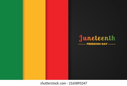 Juneteenth day  Juneteenth Independence Day. Freedom or Emancipation day. Annual American holiday  celebrated in June 19. African-American history