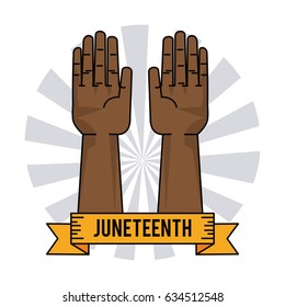 Juneteenth Day Slavery Humanitarian Symbol