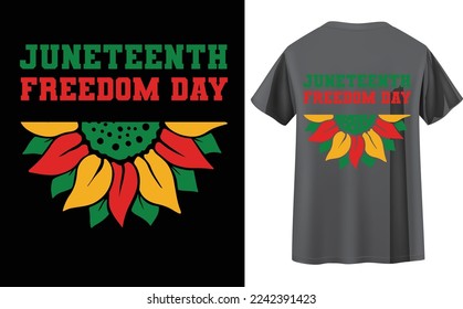 Juneteenth Day t-shirt design, Independence Day, 1865 t-shirt design, African, Design, Vector, USA, freedom day, Woman, Juneteenth, T-shirt, Emancipation day, Happy, Vector.