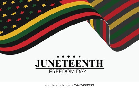 Juneteenth Emancipation Day, African American Independence Day, Juneteenth holiday banner