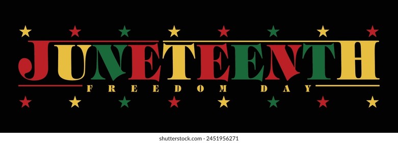 Juneteenth Emancipation Day, Fist raise up breaking chain. black history month.