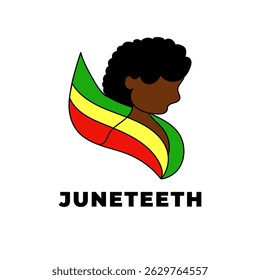 Juneteenth Emancipation women illustration meaning and historical background