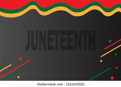 19 de junio Día de la Libertad, ilustración del vector de fondo abstracto