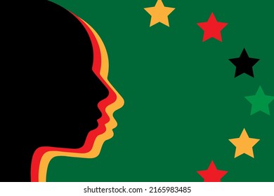 Juneteenth Freedom Day, Abstract background vector illustration