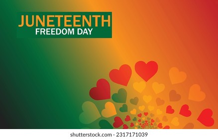 Juneteenth Freedom Day. African-American Independence Day