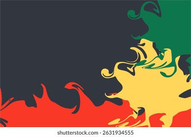 Juneteenth Freedom Day. African-American Independence Day, abstract banner, Vector Illustration Celebrating America's Juneteenth Day