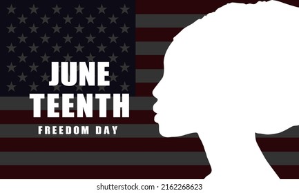 Diseño de fondo del 11 de junio Día de la Libertad. Ilustración vectorial.