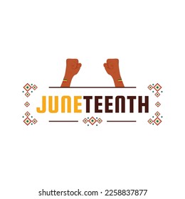 Juneteenth Freedom Day Design For International Moment