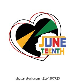 Juneteenth Freedom Day. Freedom Or Independence Day. Annual American Holiday, Celebrated In June 19. African-American Historical Day. Logo, Background, Greeting Card Vector Illustrations