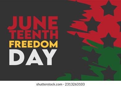 Juneteenth Freedom Day june 16
