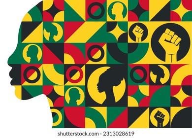 Juneteenth. Freedom Day. June 19. Holiday concept. Template for background, banner, card, poster. Vector EPS10 illustration