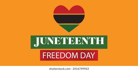  Juneteenth Freedom Day june 19 Stylish Text Design
