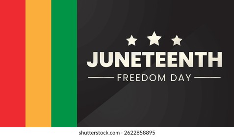 Juneteenth Freedom Day Poster Design