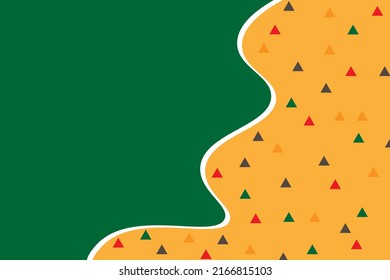 Tema del 19 de junio Día de la Libertad, fondo abstracto con espacio de copia, ilustración vectorial