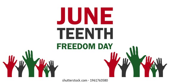 Juneteenth Freedom Day ,Vector Illustration.