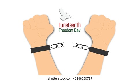10 de junio Día de la Libertad, Ilustración del Vector.
