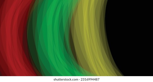 Juneteenth Freedom Day vector illustration abstract background