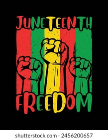 Juneteenth freedom t shirt design, juneteenth t shirt design