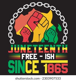 Juneteenth free-ish since 1865 Juneteenth free