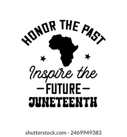 Juneteenth Hand draw Quotes Design