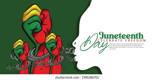 Juneteenth Independence Day, African-American history and heritage , celebrated in June 19 