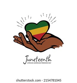 Juneteenth Independence Day, African-American history and heritage, celebrated on June 19