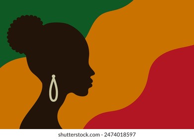 Juneteenth Independence Day. Freedom or Emancipation day. Banner, poster, background. Vector illustration.