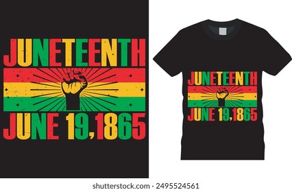 Juneteenth independence day t-shirt design vector print template,editable,independence day,Juneteenth 1865,t-shirt design,African,Design,Vector, USA,freedom day,Woman,Juneteenth,T-shirt,Typography.
