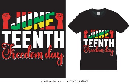 Juneteenth independence day t-shirt design vector print template,editable,independence day,Juneteenth 1865,t-shirt design,African,Design,Vector, USA,freedom day,Woman,Juneteenth,T-shirt,Typography.
