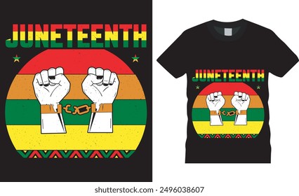 Juneteenth independence day t-shirt design vector print template,editable,independence day,Juneteenth 1865,t-shirt design,African,Design,Vector, USA,freedom day,Woman,Juneteenth,T-shirt,Typography.
