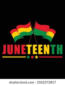 Juneteenth Independence Day t-shirt design